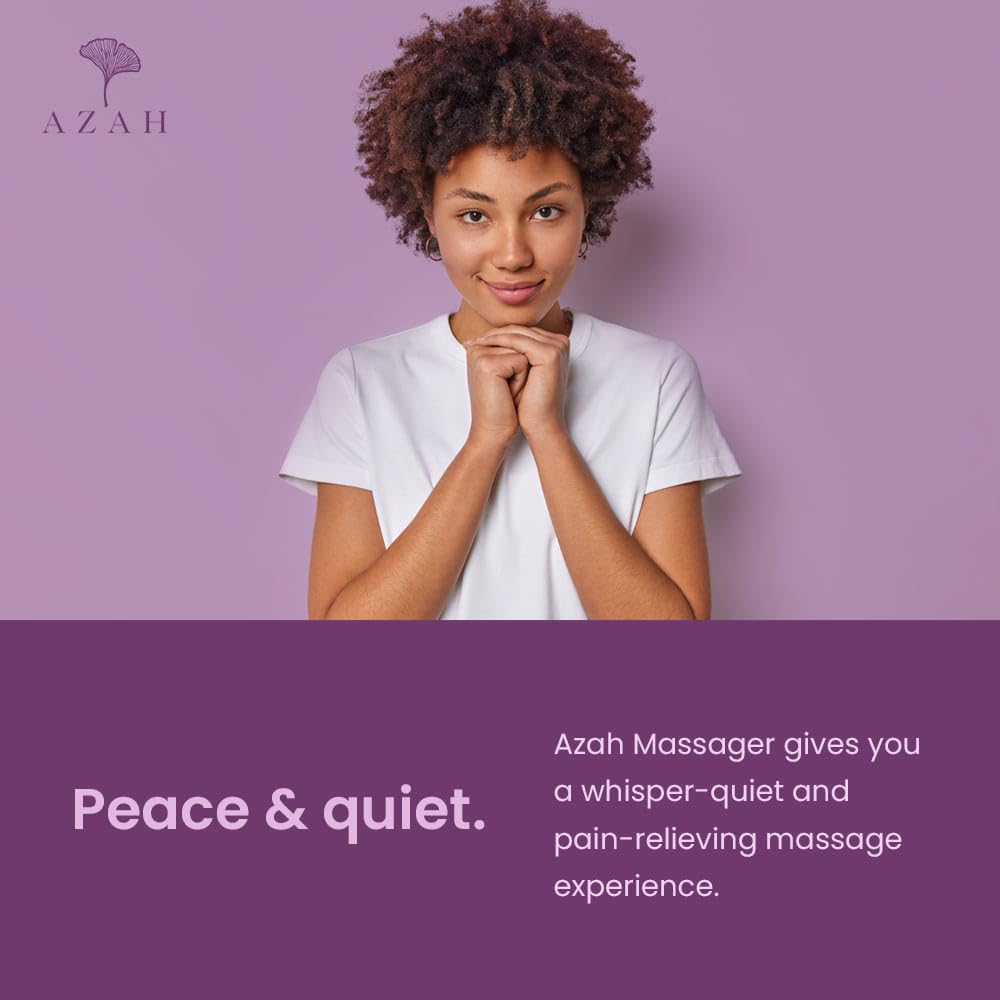 Personal Massager For Women | 20 Vibration Modes, USB Rechargeable, Waterproof, Medical Grade Silicone, 3 Months Warranty | Handheld Electric Body Massager | Full Body Massager For Pain Relief GenzVybs