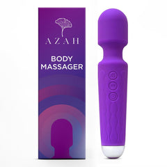 Personal Massager For Women | 20 Vibration Modes, USB Rechargeable, Waterproof, Medical Grade Silicone, 3 Months Warranty | Handheld Electric Body Massager | Full Body Massager For Pain Relief GenzVybs